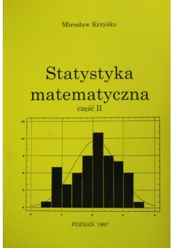 Statystyka matematyczna cz II