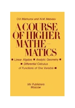 A Course of Higher Mathematics
