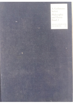 Philosophie und Poesie Band 2