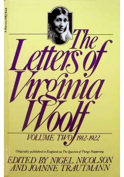 The Letters of Virginia Woolf volume two 1912 1922