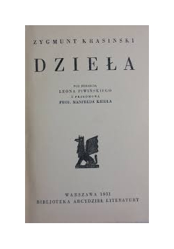 Dzieła, 1931r.