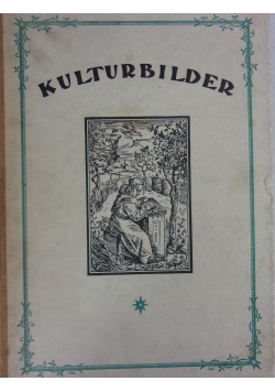 Kulturbilder,1923r.