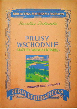 Prusy Wschodnie Mazury Warmia i Powiśle 1947r