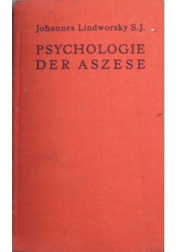 Psychologie der Aszese 1935 r.