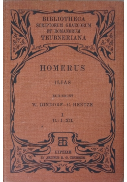 Homeri Ilias, 1901  r.