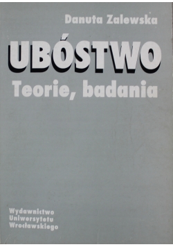 Ubóstwo Teorie badania