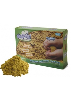 Piaskolina Shape it! - żółta 2270g