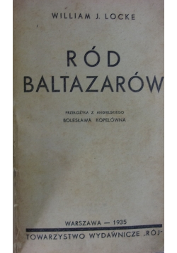 Ród Baltazarów, 1935r.