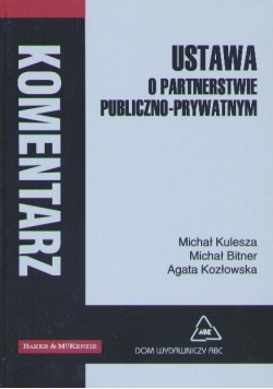 Ustawa o partnerstwie publiczno - prywatnym
