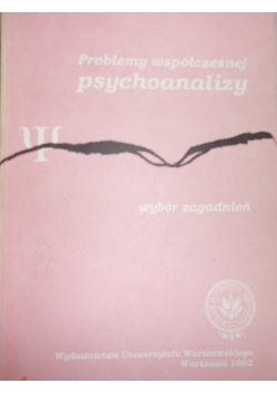 Problemy współczesnej psychoanalizy