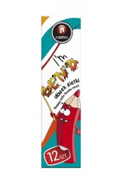Ołówek Plastic (6szt) NOSTER