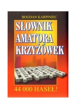 Słownik amatora krzyżówek