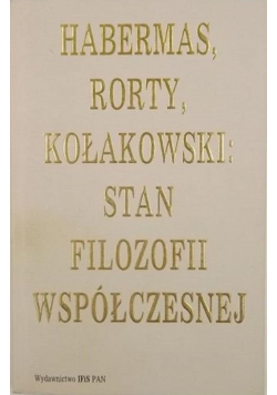 Stan filozofii współczesnej