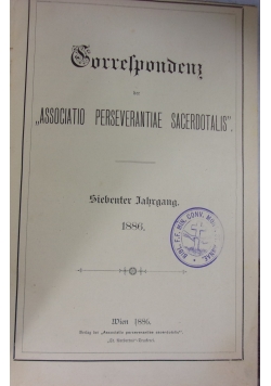Correspondenz, 1905 r.