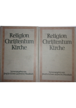 Religion Christentum Kirche,Tom 2,3,1912r.