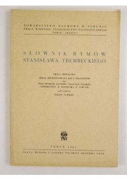 Słownik rymów Stanisława Trembeckiego