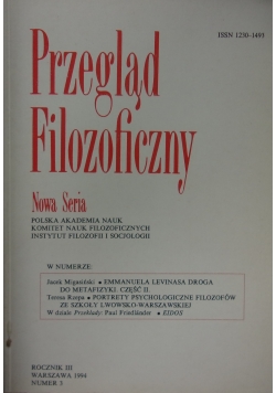 Przegląd Filozoficzny, nr. 3