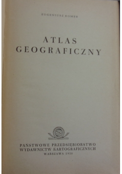 Atlas geograficzny