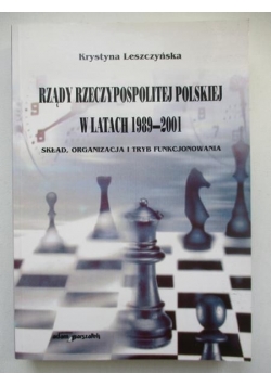 Rządy Rzeczypospolitej Polskiej w latach 1989-2001