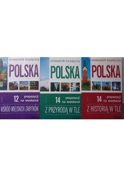 Przewodnik turystyczny Polska,  3 tomy