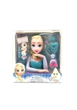 Kraina Lodu Elsa głowa do stylizacji Deluxe
