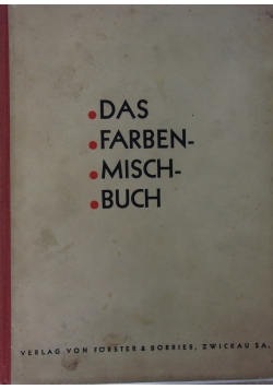 Das Farbenmischbuch, 1934 r.