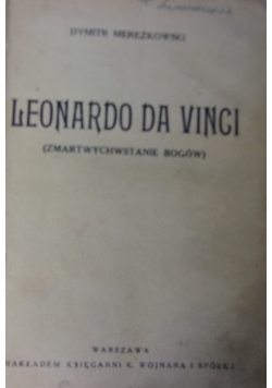 Leonardo da Vinci, 1923r.