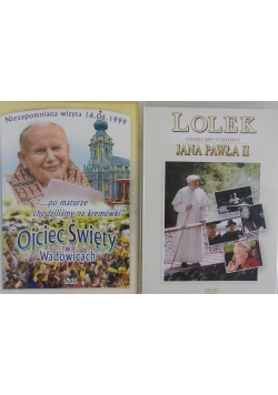 Lolek osobliwy portret Jana Pawła II/ Ojciec Święty w Wadowicach, płyty DVD