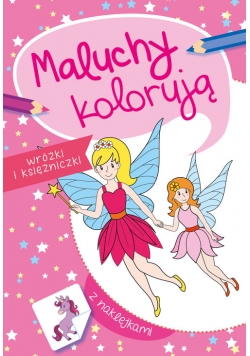 Maluchy kolorują wróżki i księżniczki