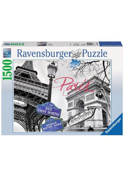 Puzzle 1500 Paryż moja miłość