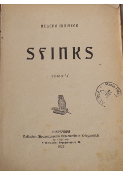 Sfinks 1922 r.