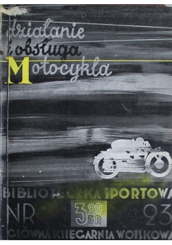 Działanie i obsługa motocykla 1935 r