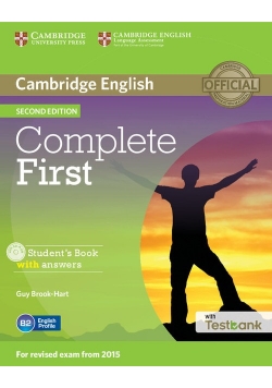 Complete First Student's Book with Answers with Testbank  CD