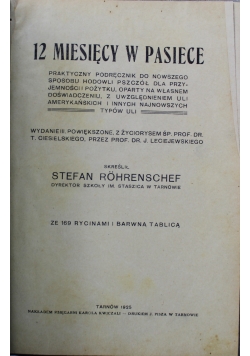 12 Miesięcy w Pasiece 1925r