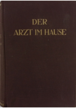 Der arzt im hause, 1923 r.