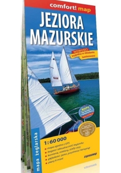 Jeziora Mazurskie Mapa żeglarska 1:60 000