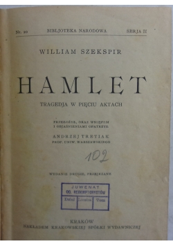 Hamlet, 1925r.