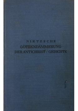 Gotzendammerung Derantichrist ,1930 r.