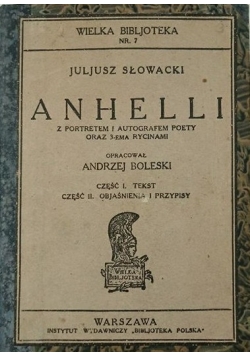 Anhelli, 1922 r.