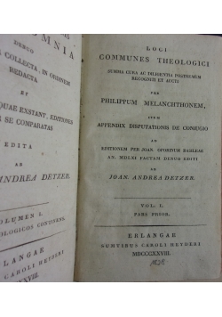 Communes Theologici, 1828 r.