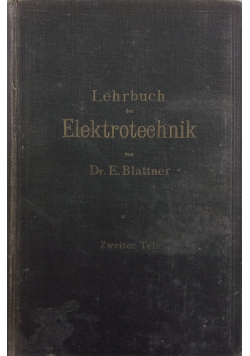 Lehrbuch der Elektrotechnik