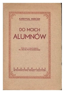 Do moich aluminów, 1933 r.