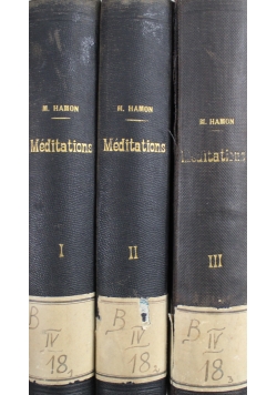 Meditations 3 tomy 1913 r.