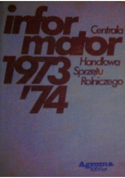 Informator 1973'74