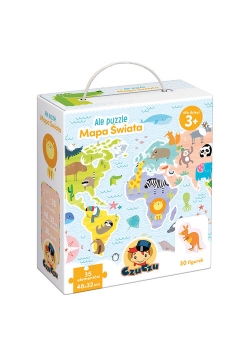 Ale puzzle Mapa świata