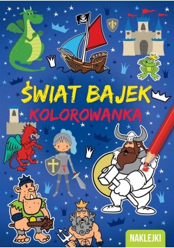 Kolorowanka A4 Świat bajek
