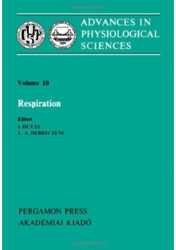Advances in physiological sciences Respiration vol 10
