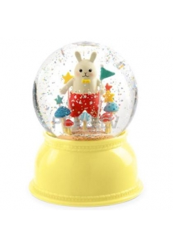 Lampka Kula Śnieżna Little Rabit DJECO