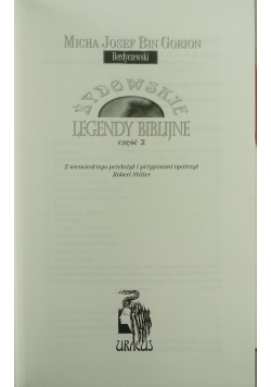Żydowskie legendy biblijne