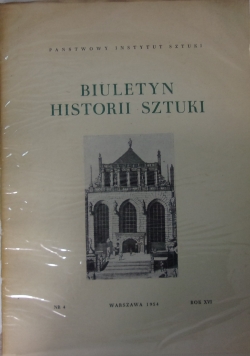 Biuletyn Historii Sztuki nr. 4